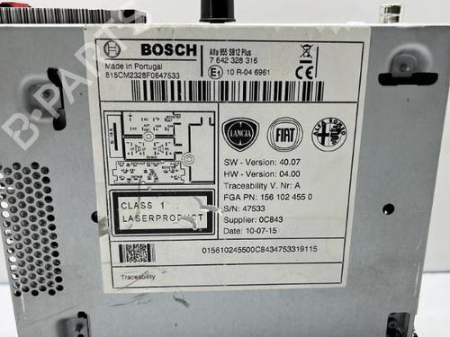 Used Radio Radio ALFA ROMEO MITO (955_) 1.4 (955.AXB1B, 955.AXU1A) (78 hp) 19990756 19990756