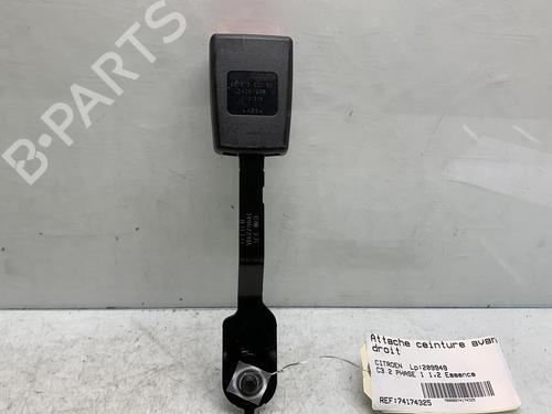 Used Seat buckle Seat buckle CITROËN C3 II (SC_) 1.2 VTi 82 (82 hp) 19972389 19972389
