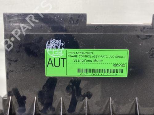 Used Climate control Climate control SSANGYONG RODIUS I [2005-2026] 20020773 20020773