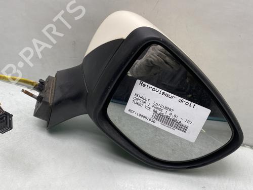 Bakspejl Højre RENAULT CAPTUR I (J5_, H5_) 0.9 TCe 90 (90 hp) 24427573
