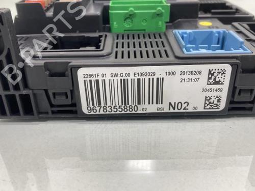 Used Fuse box Fuse box PEUGEOT 208 I (CA_, CC_) 1.6 HDi (92 hp) 19989375 19989375