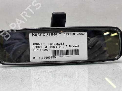 Bakspejl indvendigt RENAULT MEGANE III Hatchback (BZ0/1_, B3_) 1.5 dCi (BZ09, BZ0D, BZ1W, BZ29, BZ14) (110 hp) 32296989
