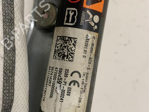 Used Left curtain airbag OPEL CORSA E (X15) 1.4 Turbo (08, 68) (101 hp) 19975604