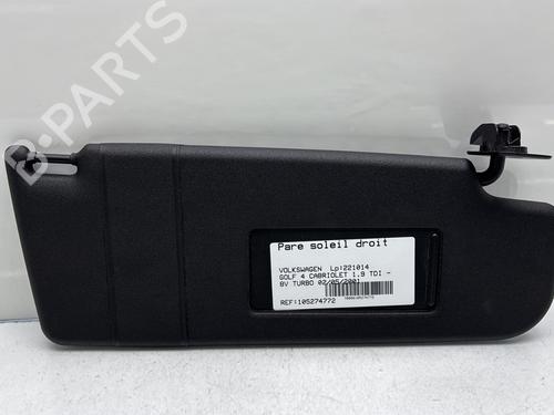 Used Right sun visor VW GOLF IV Cabriolet (1E7) 1.9 TDI (90 hp) 29286803