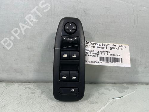 Used Left front window switch Left front window switch PEUGEOT 208 I (CA_, CC_) 1.2 THP 110 (110 hp) 34243226 34243226