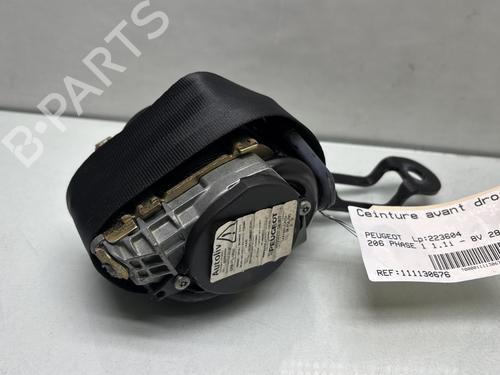 Høyre foran beltestrammer PEUGEOT 206 Hatchback (2A/C) 1.1 i (60 hp) 29212347