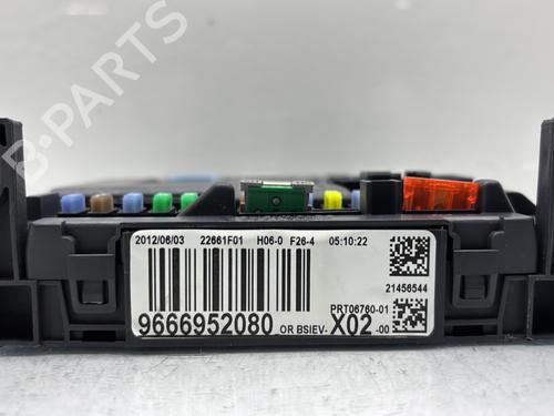 Fuse box CITROËN C3 II (SC_) 1.4 HDi 70 (SC8HZC, SC8HR0, SC8HP4) | BP26952669E1 