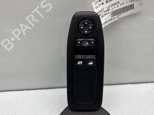 Used Left front window switch PEUGEOT 208 I (CA_, CC_) 1.2 VTI 82 (82 hp) 29939112
