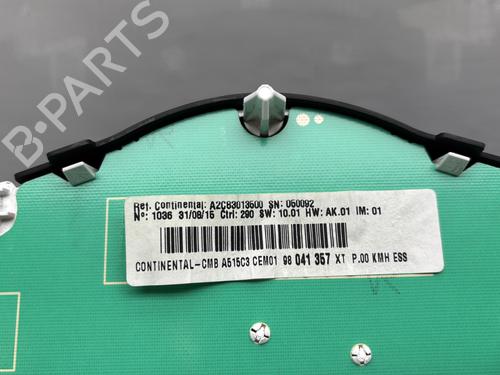 Instrument cluster CITROËN DS3 (SA_) 1.2 VTi 82 | BP32063517C47 