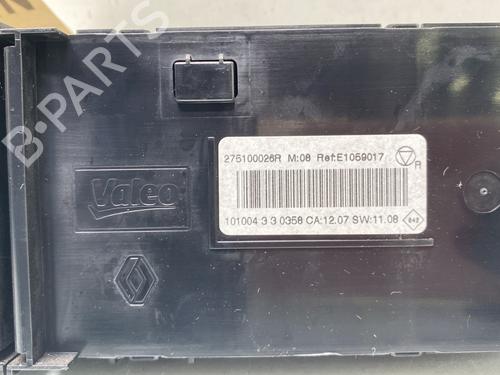 Climate control RENAULT SCÉNIC III (JZ0/1_) 1.5 dCi | BP31252856I5