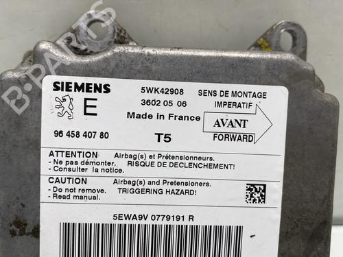 Kollisjonspute styreenhet PEUGEOT 307 Break (3E) 2.0 HDI 110 | BP26715344M53 