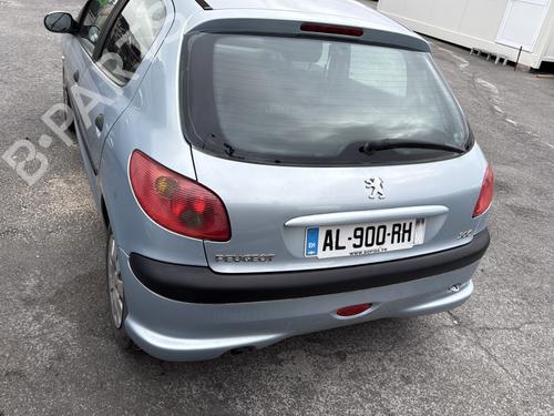 Rear bumper PEUGEOT 206 Hatchback (2A/C) 1.4 HDi eco 70 | BP31017393C8