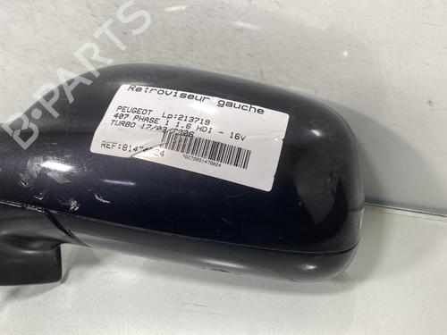 Left mirror PEUGEOT 407 (6D_) 1.6 HDi 110 (6D9HZC, 6D9HYC) | BP19960740C26 