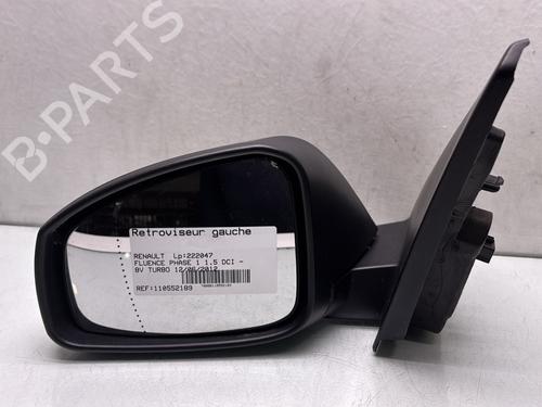 Used Left mirror RENAULT FLUENCE (L3_) 1.5 dCi (L30B) (106 hp) 28493810