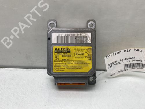 Kollisjonspute styreenhet PEUGEOT 206 Hatchback (2A/C) 1.9 D (69 hp) 29939841