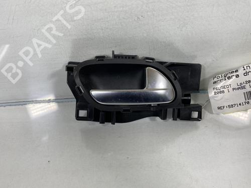 Used Rear right interior door handle Rear right interior door handle PEUGEOT 2008 I (CU_) 1.6 HDi (92 hp) 19998016 19998016