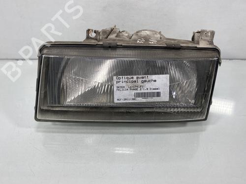 Used Left headlight Left headlight SKODA FELICIA II (6U1) 1.9 D (64 hp) 20018185 20018185