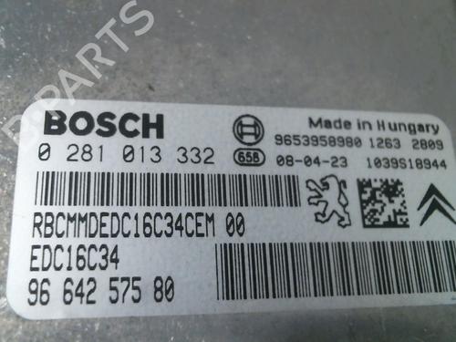 Used Engine control unit (ECU) PEUGEOT 308 I (4A_, 4C_) 1.6 HDi (90 hp) 19998081