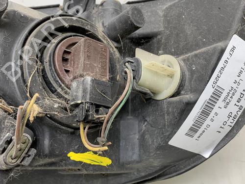 Right headlight OPEL ZAFIRA A MPV (T98) 2.2 DTI 16V (F75) | BP19995411C29 