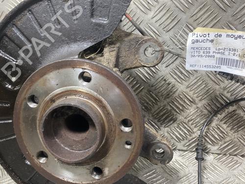 Left front steering knuckle MERCEDES-BENZ VITO / MIXTO Van (W639) 109 CDI (639.601, 639.603, 639.605) | BP31212736M25
