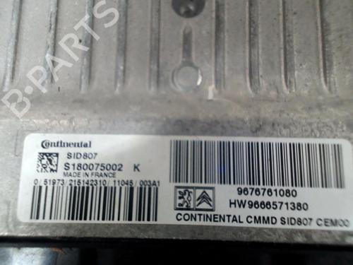 Engine control unit (ECU) CITROËN BERLINGO MULTISPACE (B9) 1.6 HDi 110 | BP19976680M57 