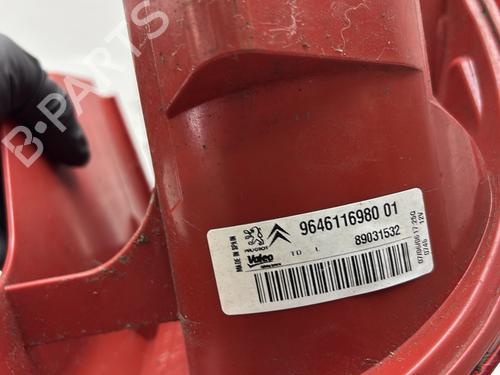 Left taillight PEUGEOT 1007 (KM_) 1.4 | BP28496450C34 