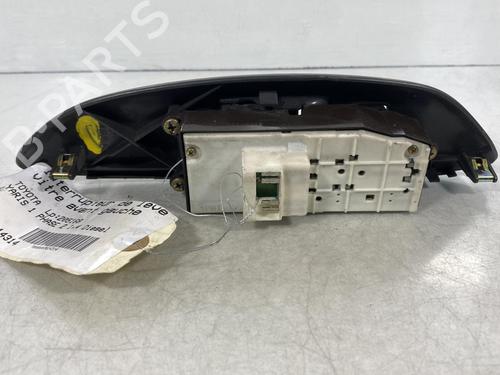 Used Left front window switch Left front window switch TOYOTA YARIS (_P1_) 1.4 D-4D (NLP10_, NLP10R) (75 hp) 20009128 20009128