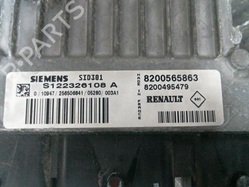 Engine control unit (ECU) RENAULT SCÉNIC II (JM0/1_)  | BP19998303M57 