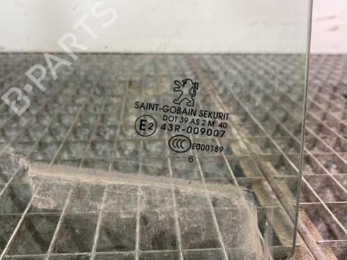 Rear right door window PEUGEOT 3008 I MPV (0U_) 1.6 HDi | BP19996385C21 