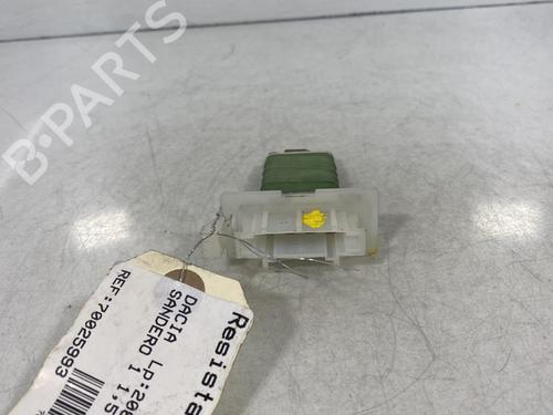 Used Heater resistor Heater resistor DACIA SANDERO 1.5 dCi (88 hp) 19965608 19965608