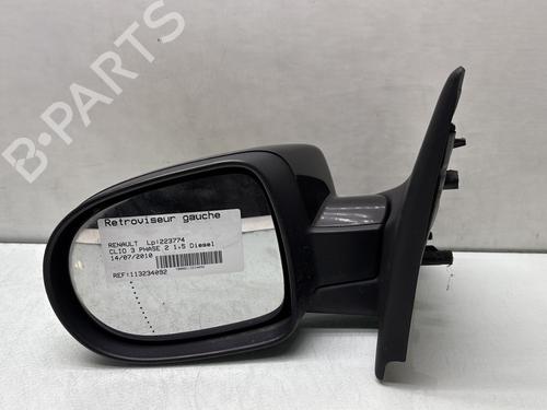 Used Left mirror RENAULT CLIO III (BR0/1, CR0/1) 1.5 dCi (C/BR0G, C/BR1G) (68 hp) 31212566