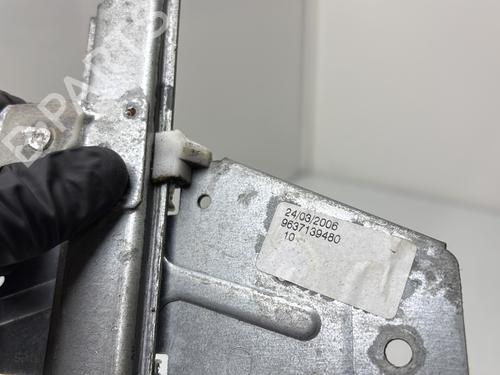 Used Front left window mechanism Front left window mechanism PEUGEOT 307 (3A/C) 1.6 HDi (90 hp) 30535715 30535715