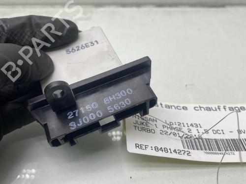 Heater resistor NISSAN JUKE (F15) 1.5 dCi | BP19951229M108