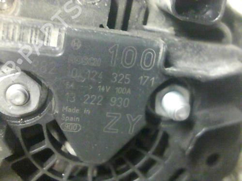 Used Alternator Alternator OPEL ASTRA H GTC (A04) [2005-2010] 20030558 20030558
