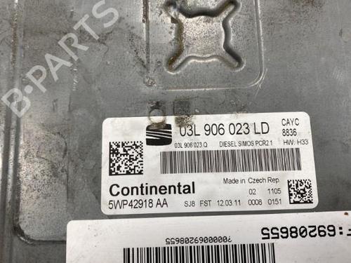 Used Engine control unit (ECU) SEAT IBIZA IV (6J5, 6P1) 1.6 TDI (105 hp) 21196611