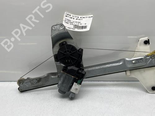 Raammechaniek rechts achter CITROËN C4 Picasso I MPV (UD_) 1.6 HDi 110 (112 hp) 28423190