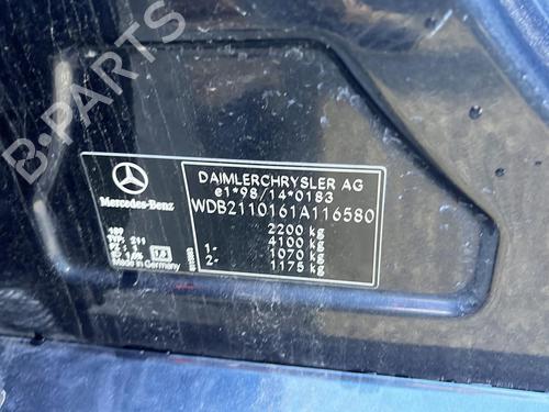 Mirror switch MERCEDES-BENZ E-CLASS (W211) E 270 CDI (211.016) | BP19992708I25 