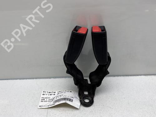Used Seat buckle PEUGEOT 208 I (CA_, CC_) 1.2 VTI 82 (82 hp) 28672676