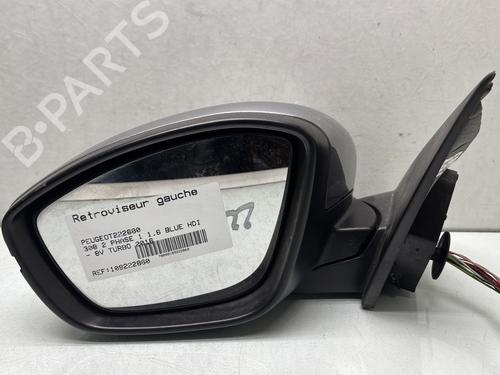 Used Left mirror PEUGEOT 308 II (LB_, LP_, LW_, LH_, L3_) 1.6 BlueHDi 120 (120 hp) 28423275