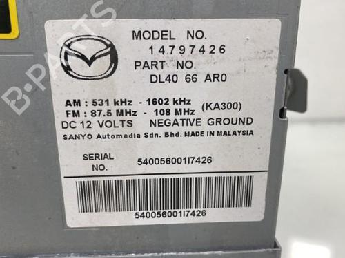 Bilradio MAZDA 2 (DE_, DH_) 1.6 MZ-CD (95 hp) 20011734