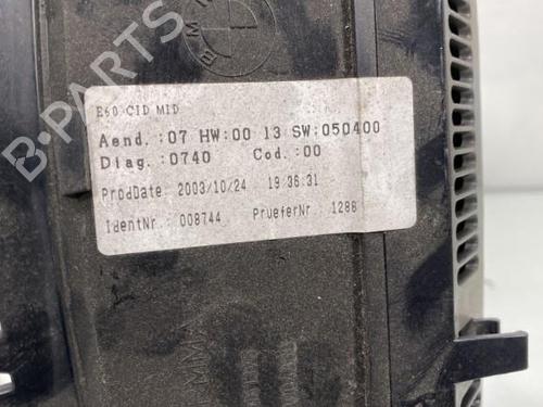 Used Display monitor Display monitor BMW 5 (E60) 530 d (211 hp) 19995842 19995842