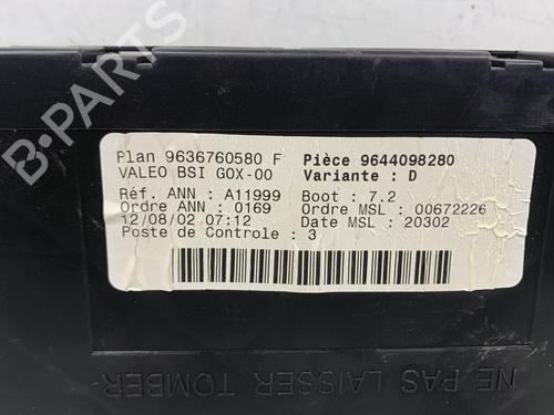 Fuse box PEUGEOT 307 (3A/C) 2.0 HDi 110 | BP30082691E1 