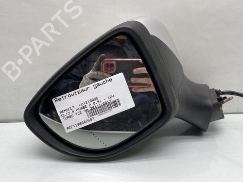 Used Left mirror RENAULT CLIO IV (BH_) 0.9 TCe 90 (BHNF, BHMA, BHMH, BHJK, BHJR) (90 hp) 26616668