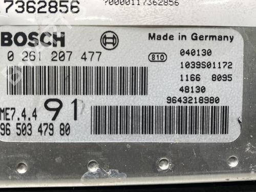 Engine control unit (ECU) PEUGEOT 206 CC (2D) 1.6 16V (2DNFUF, 2DNFUR) | BP37648597M57 - Image 3