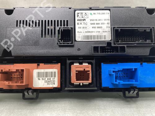 Climate control PEUGEOT 407 (6D_) 1.6 HDi 110 (6D9HZC, 6D9HYC) | BP22695233I5 