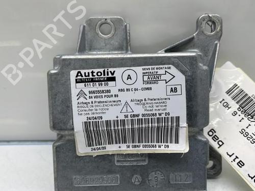 Airbag styreenhed CITROËN BERLINGO MULTISPACE (B9) 1.6 HDi 90 | BP19949310M53 
