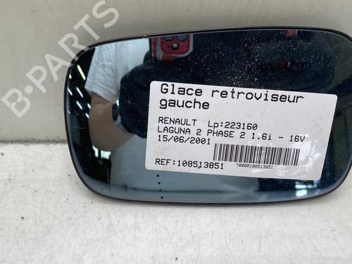 Used Left mirror glass RENAULT LAGUNA II (BG0/1_) 1.6 16V (BG1G, BG1H) (112 hp) 30791046