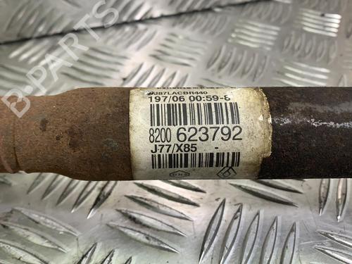 Left front driveshaft RENAULT CLIO III (BR0/1, CR0/1) 1.6 16V (BR05, BR0B, BR0Y, BR15, BR1J, BR1M, BR1Y, CR0B,... | BP19978625M38 