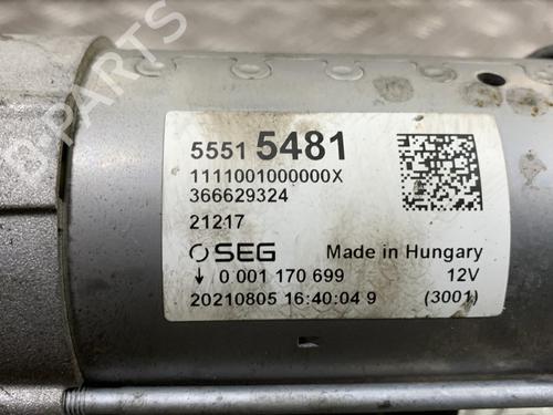 Startmotor OPEL ASTRA K (B16) [2015-2022]  19955381