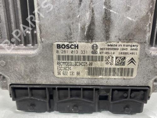 Used Engine control unit (ECU) Engine control unit (ECU) PEUGEOT 207 (WA_, WC_) 1.6 HDi (109 hp) 21196612 21196612